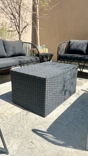 MESA DE CENTRO TEJIDA